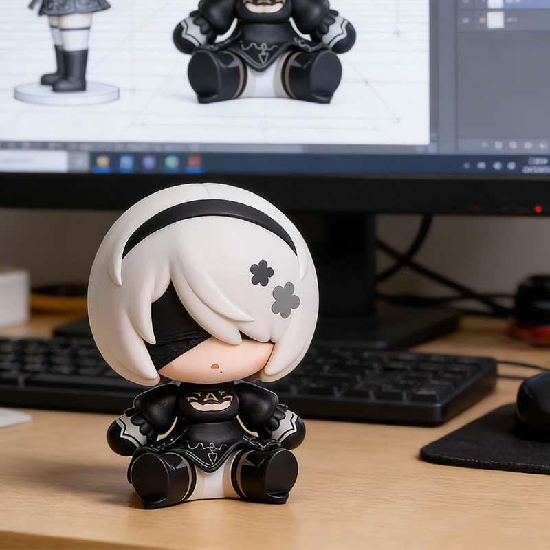 NieR:Automata 2B & 9S Cute Figure