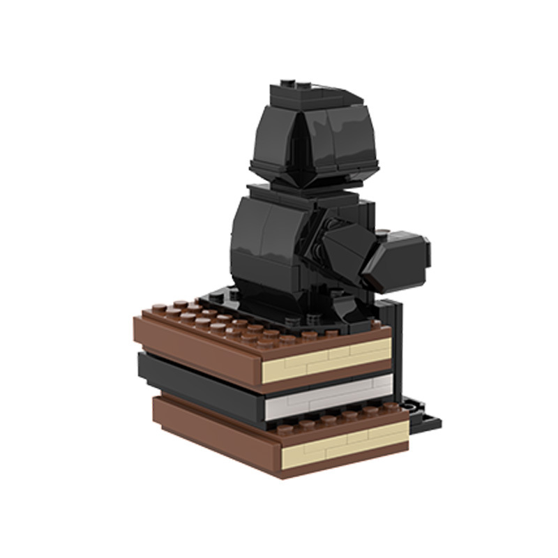 MOC Grim Reaper with Coffee Cup - Dark Art Brick Set