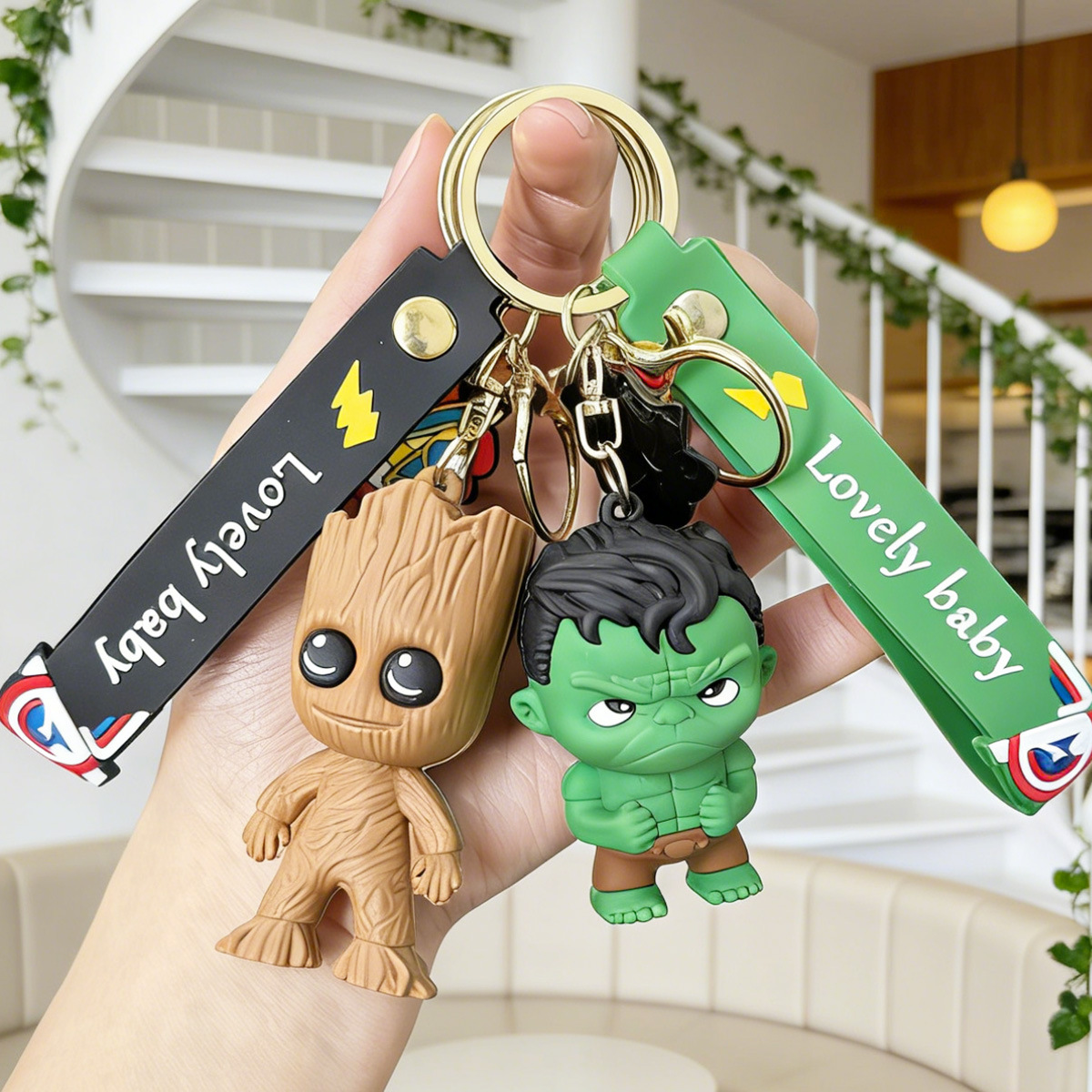 2026 New Superhero Cute Keychain