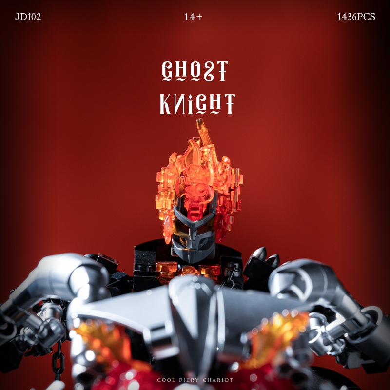Ghost Rider Figure Building Blocks