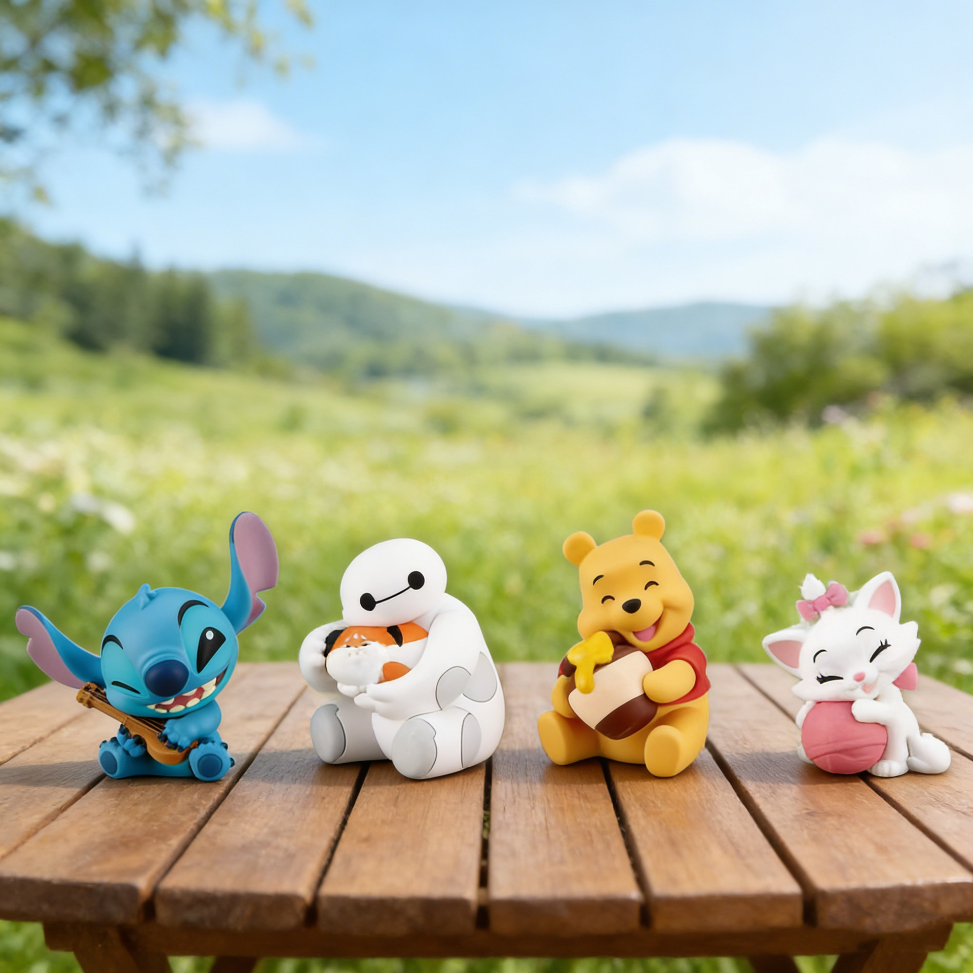 Popular Animation Happy Time Figure 8pcs