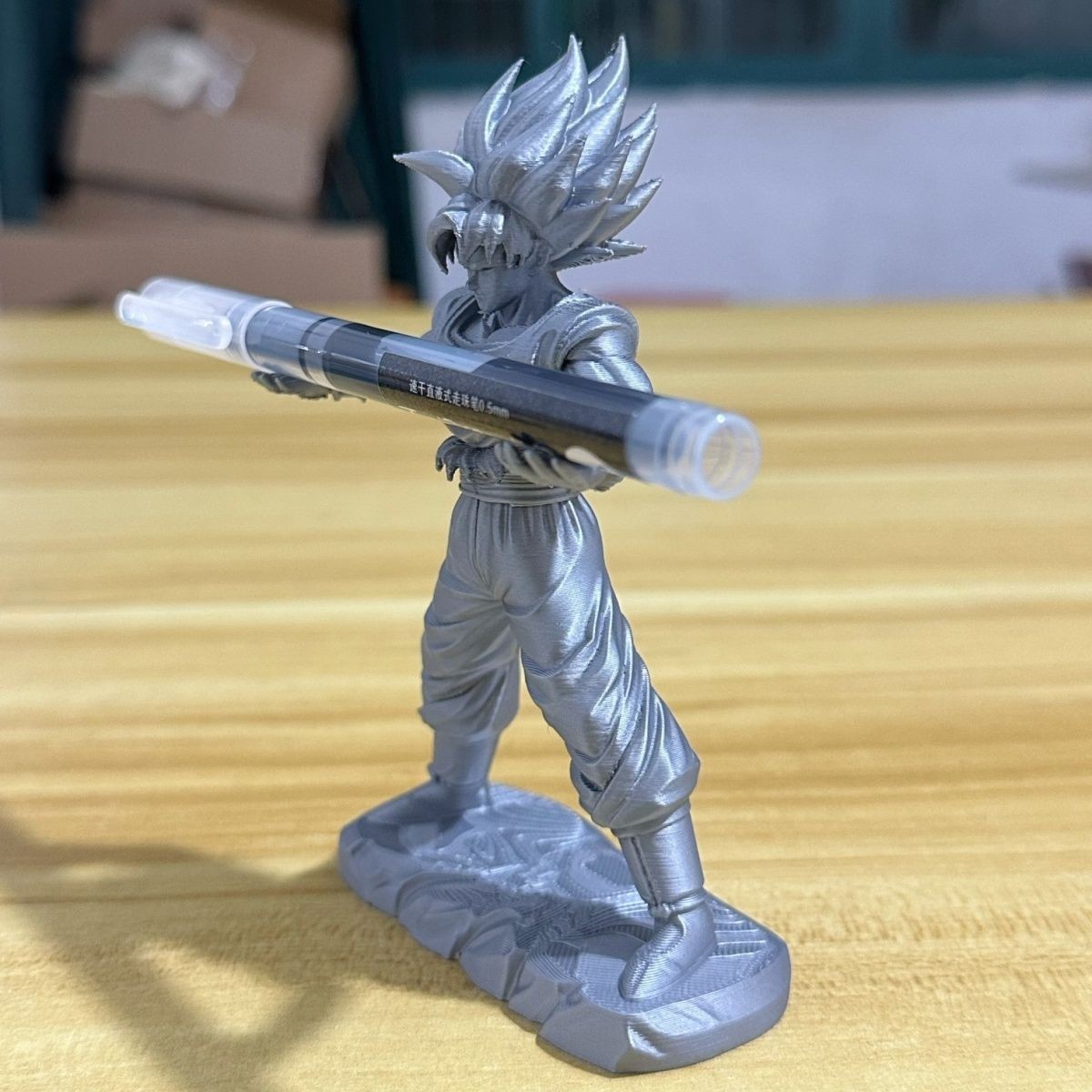 Dragon Ball Z Goku Figure Pen Rack
