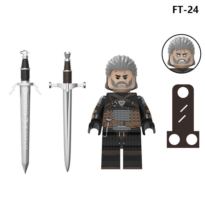 2026 New The Witcher Figure Building Blocks