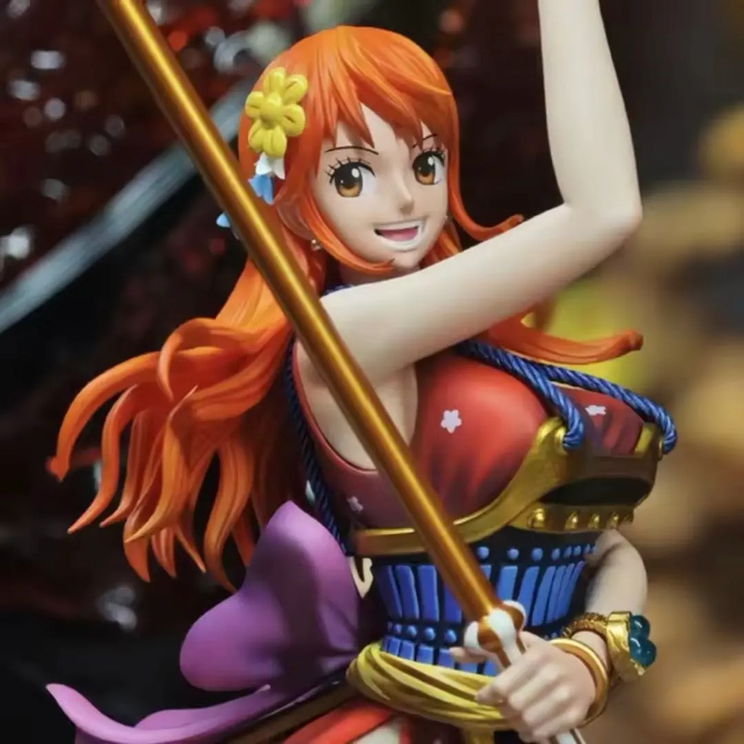 One Piece Onigashima Nami Statue