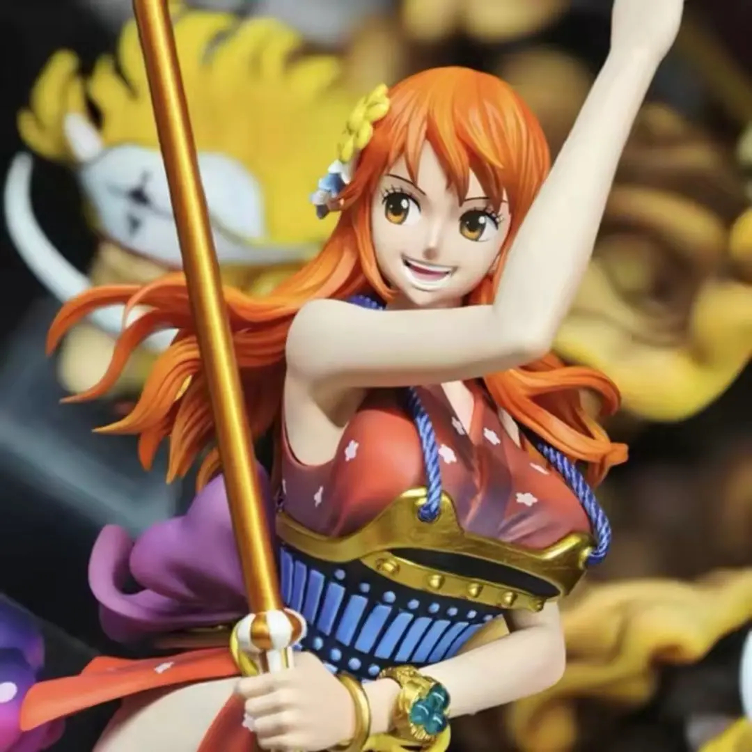 One Piece Onigashima Nami Statue