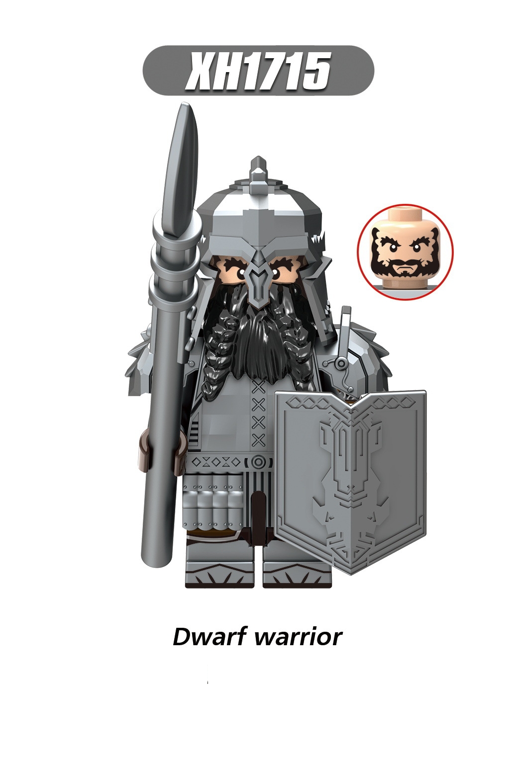 2026 New The Lord of the Rings Dwarf Warriors Figure Building Blocks
