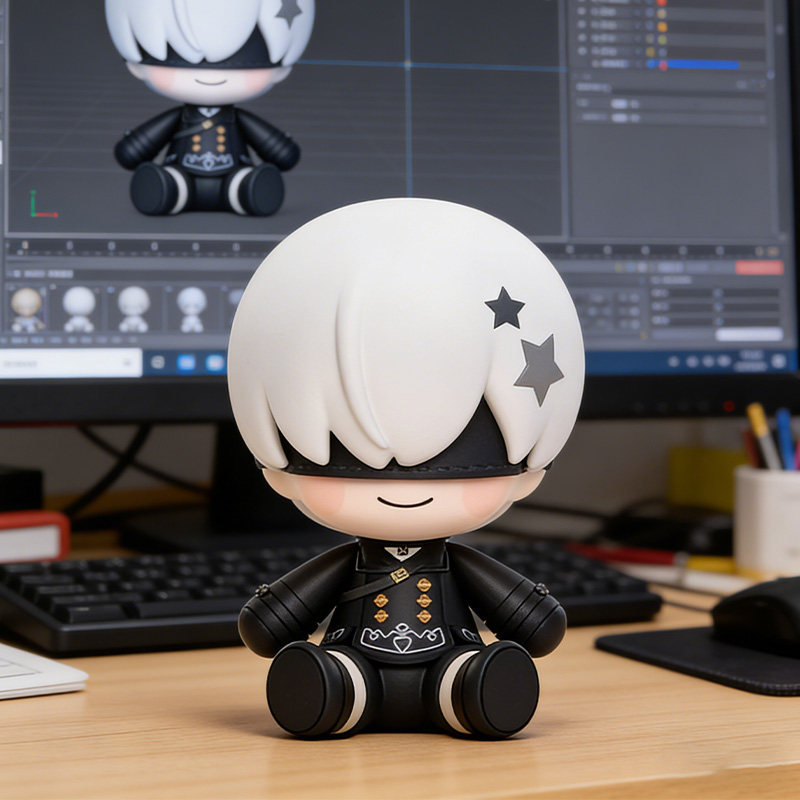 NieR:Automata 2B & 9S Cute Figure