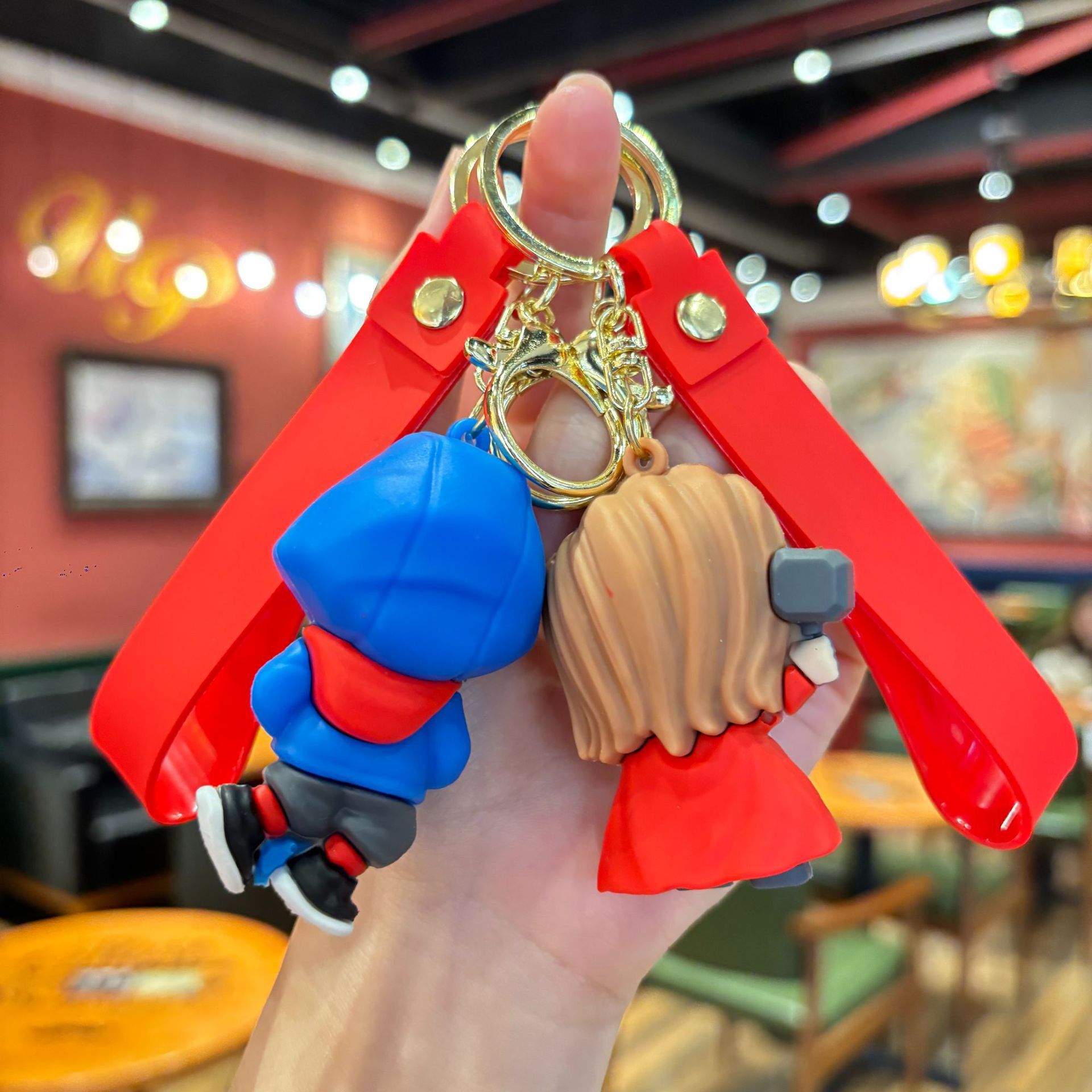 2026 New Superhero Cute Keychain