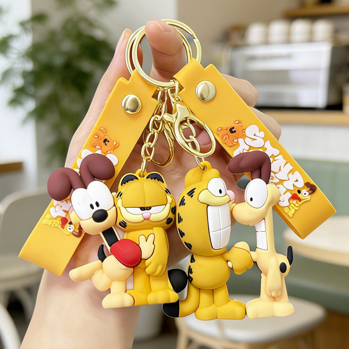 2026 New Garfield Cute Keychain