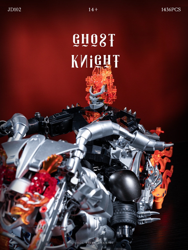 Ghost Rider Figure Building Blocks
