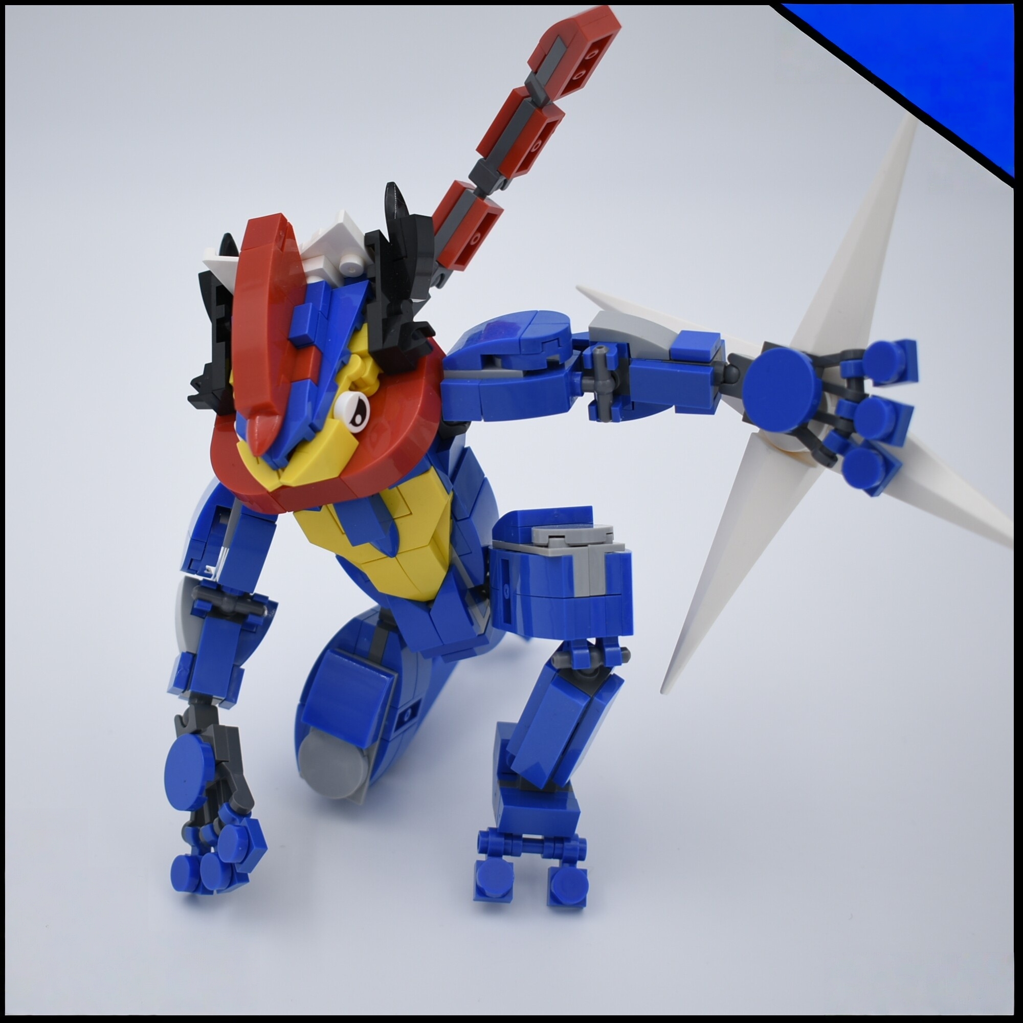 Pokemon Greninja Figure Building Blocks