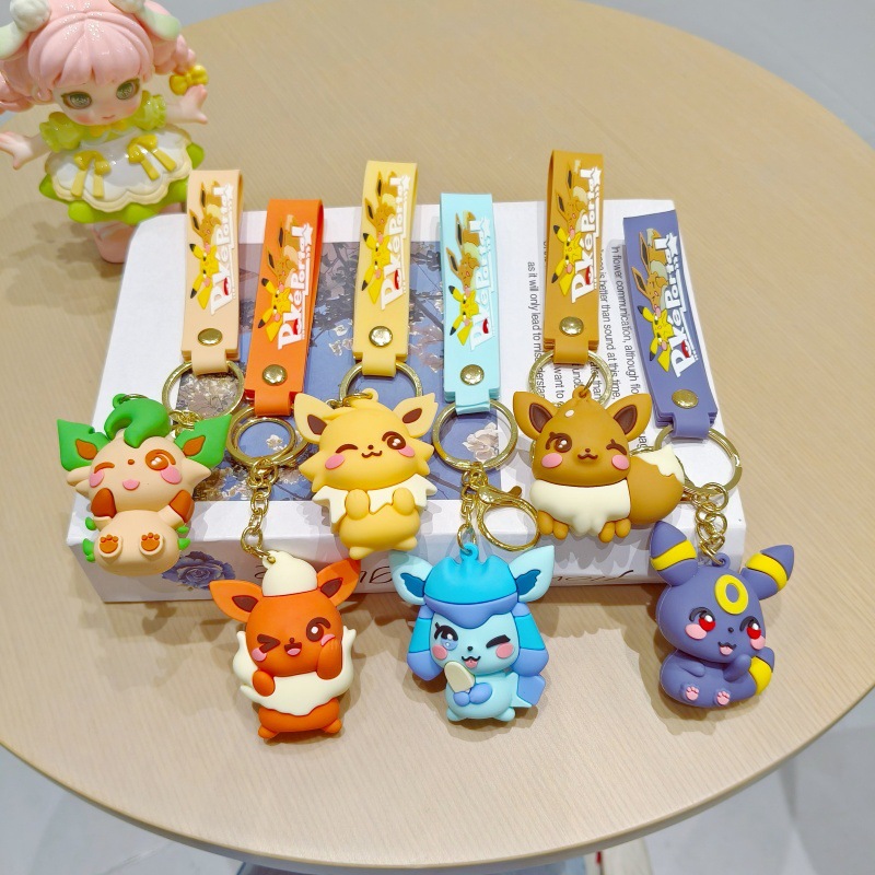 2026 New Eeveelutions Cute Keychain
