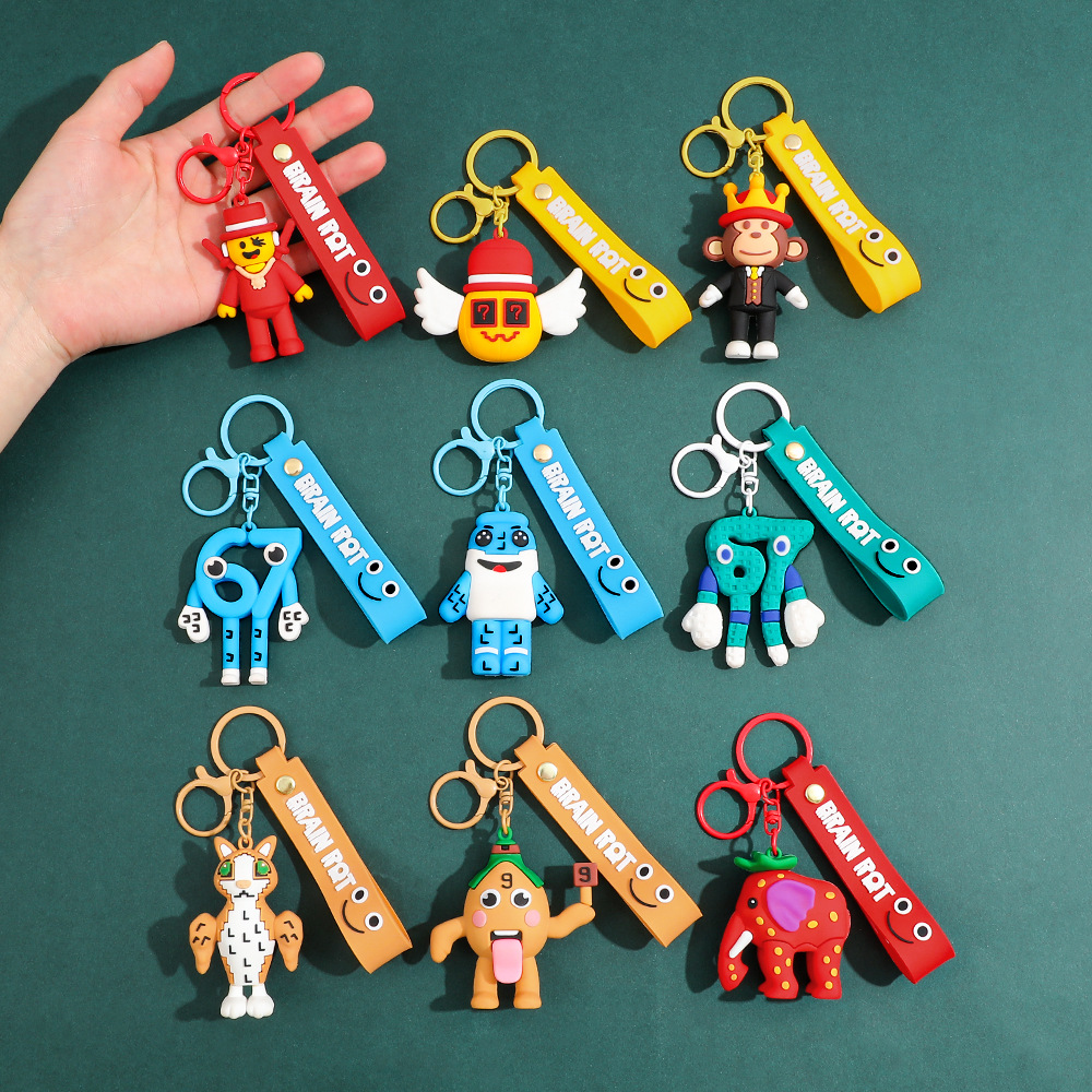 2026 New Steal A Brainrot Cute Keychain