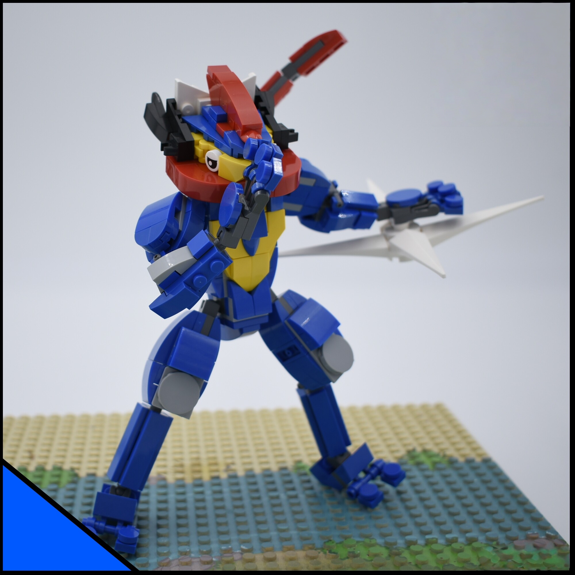 Pokemon Greninja Figure Building Blocks