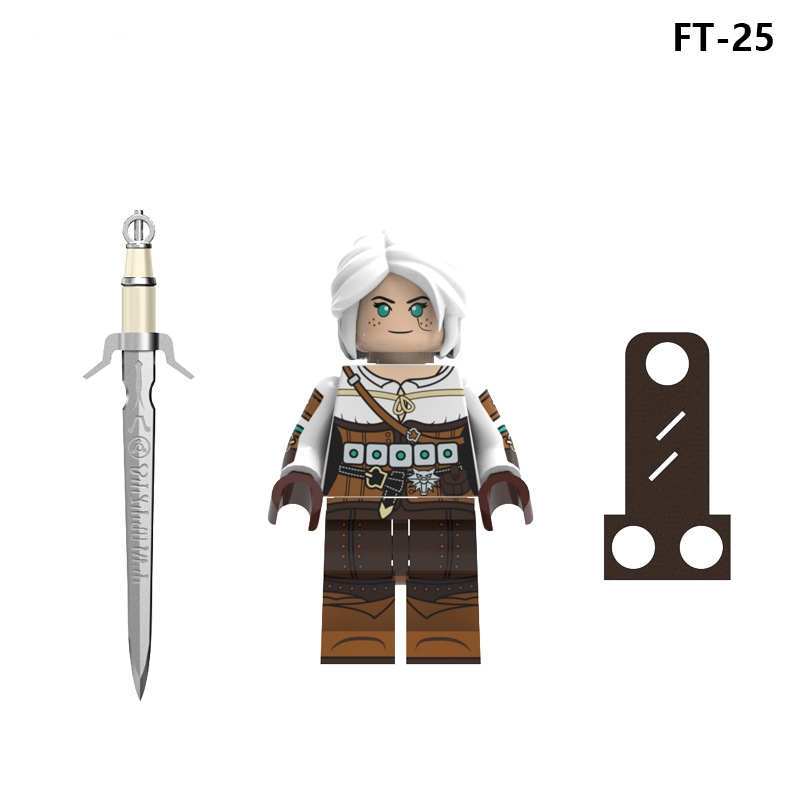 2026 New The Witcher Figure Building Blocks
