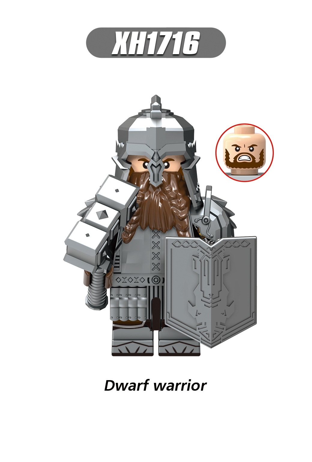 2026 New The Lord of the Rings Dwarf Warriors Figure Building Blocks