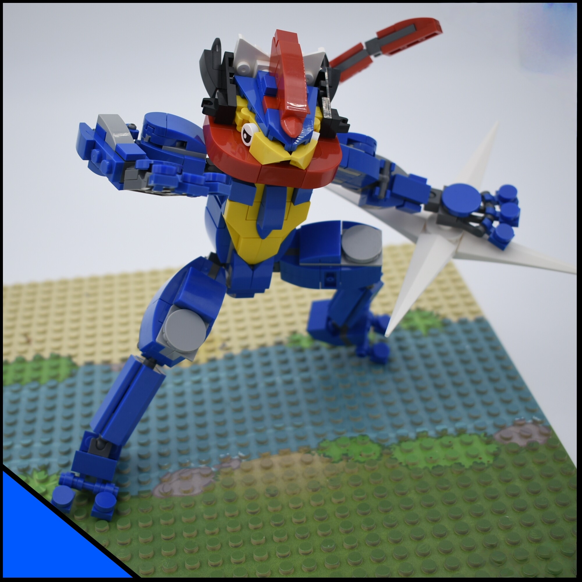 Pokemon Greninja Figure Building Blocks