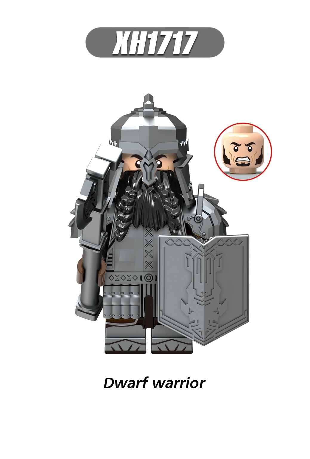 2026 New The Lord of the Rings Dwarf Warriors Figure Building Blocks