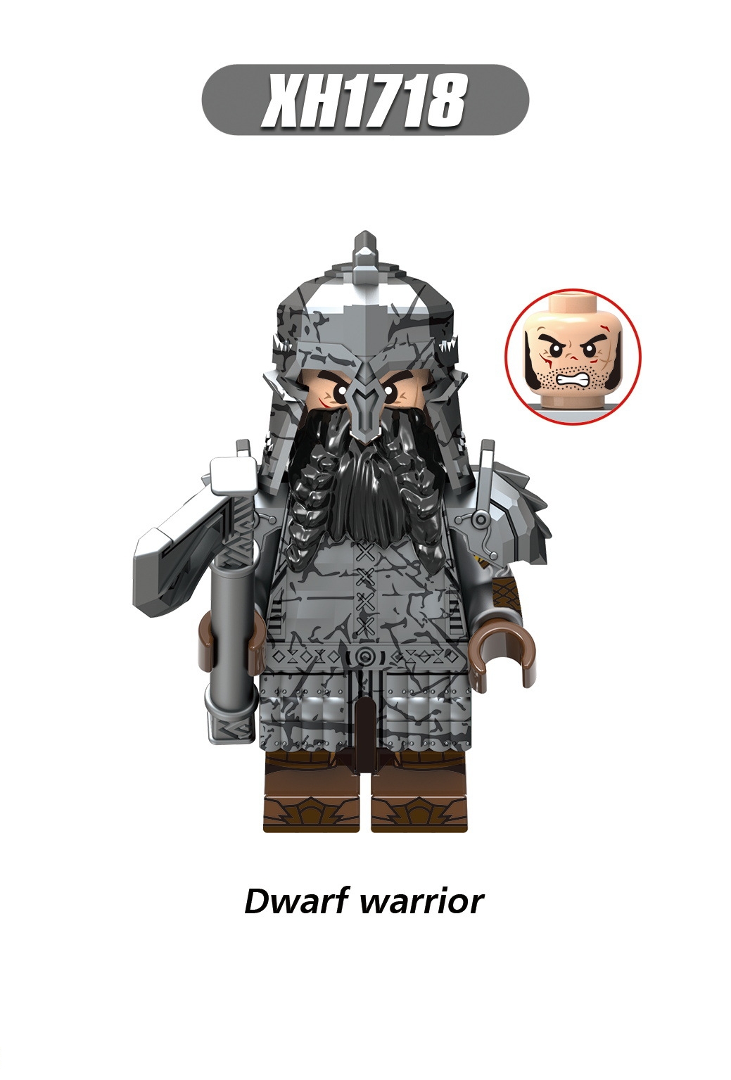 2026 New The Lord of the Rings Dwarf Warriors Figure Building Blocks