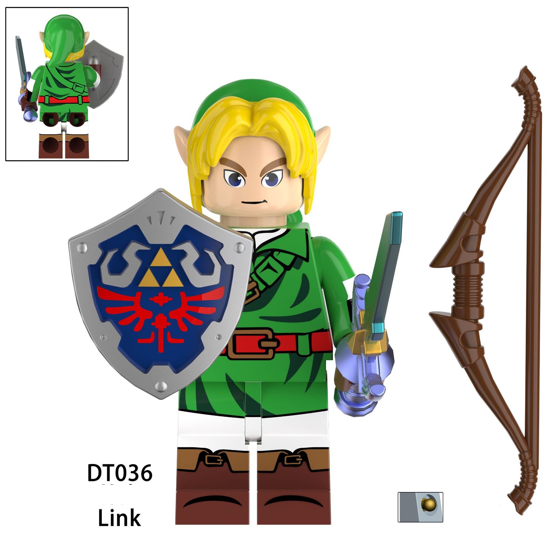 2026 New The Legend of Zelda Figure Building Blocks
