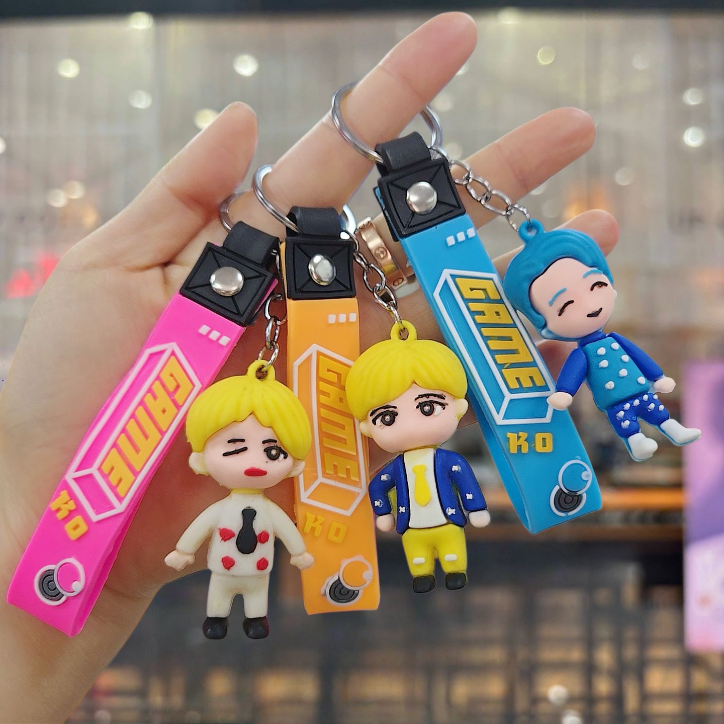 2026 New Popular K-Pop Groups Cute Keychain