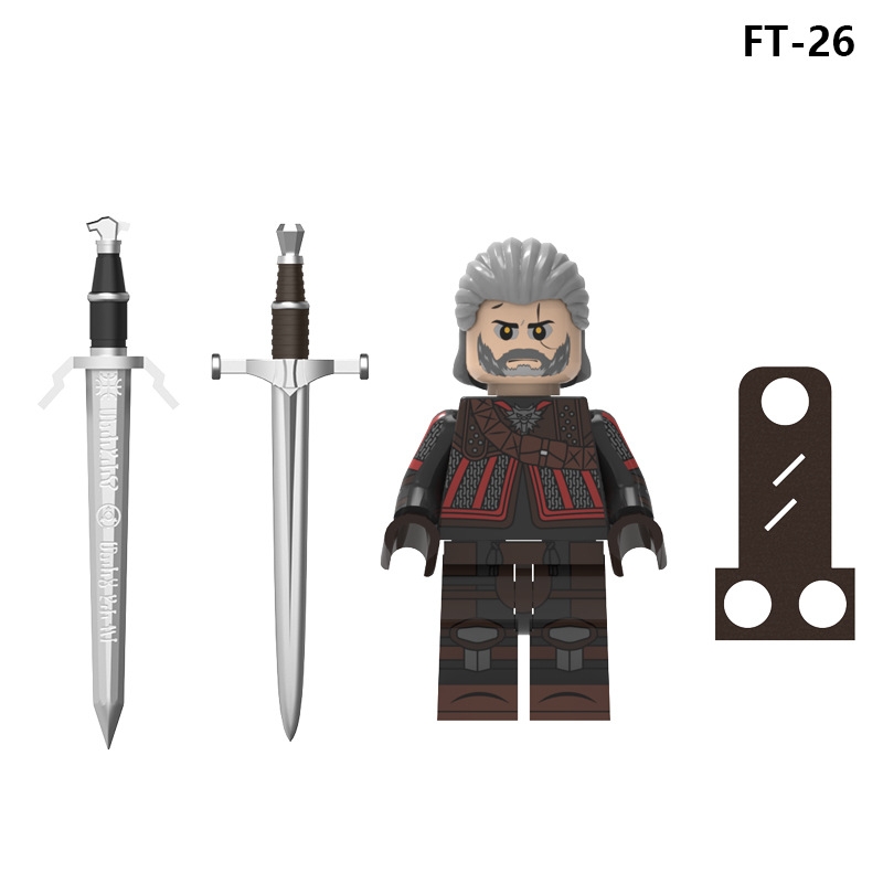 2026 New The Witcher Figure Building Blocks