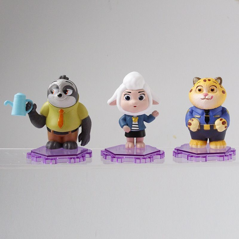 Zootopia Cute Figure 6pcs