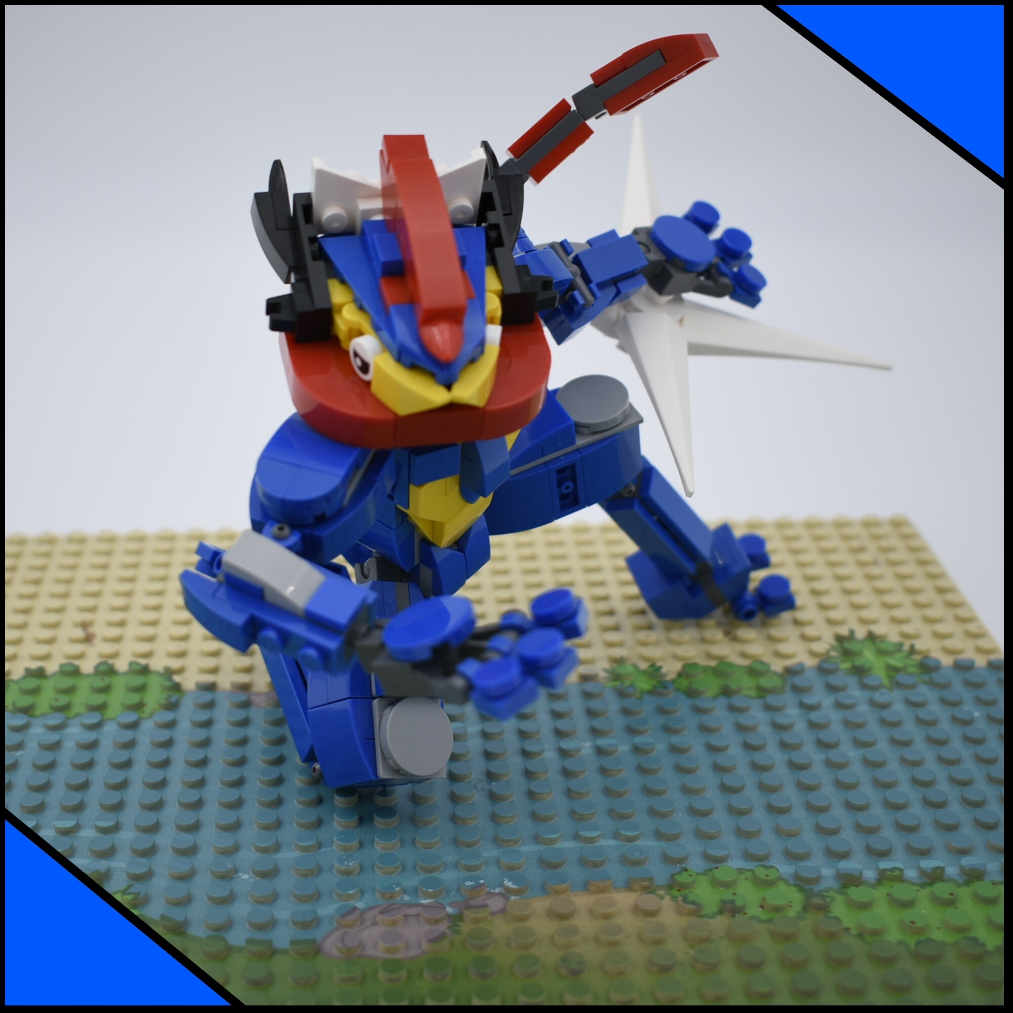 Pokemon Greninja Figure Building Blocks