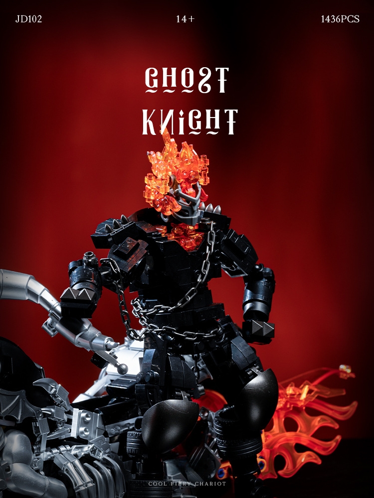 Ghost Rider Figure Building Blocks