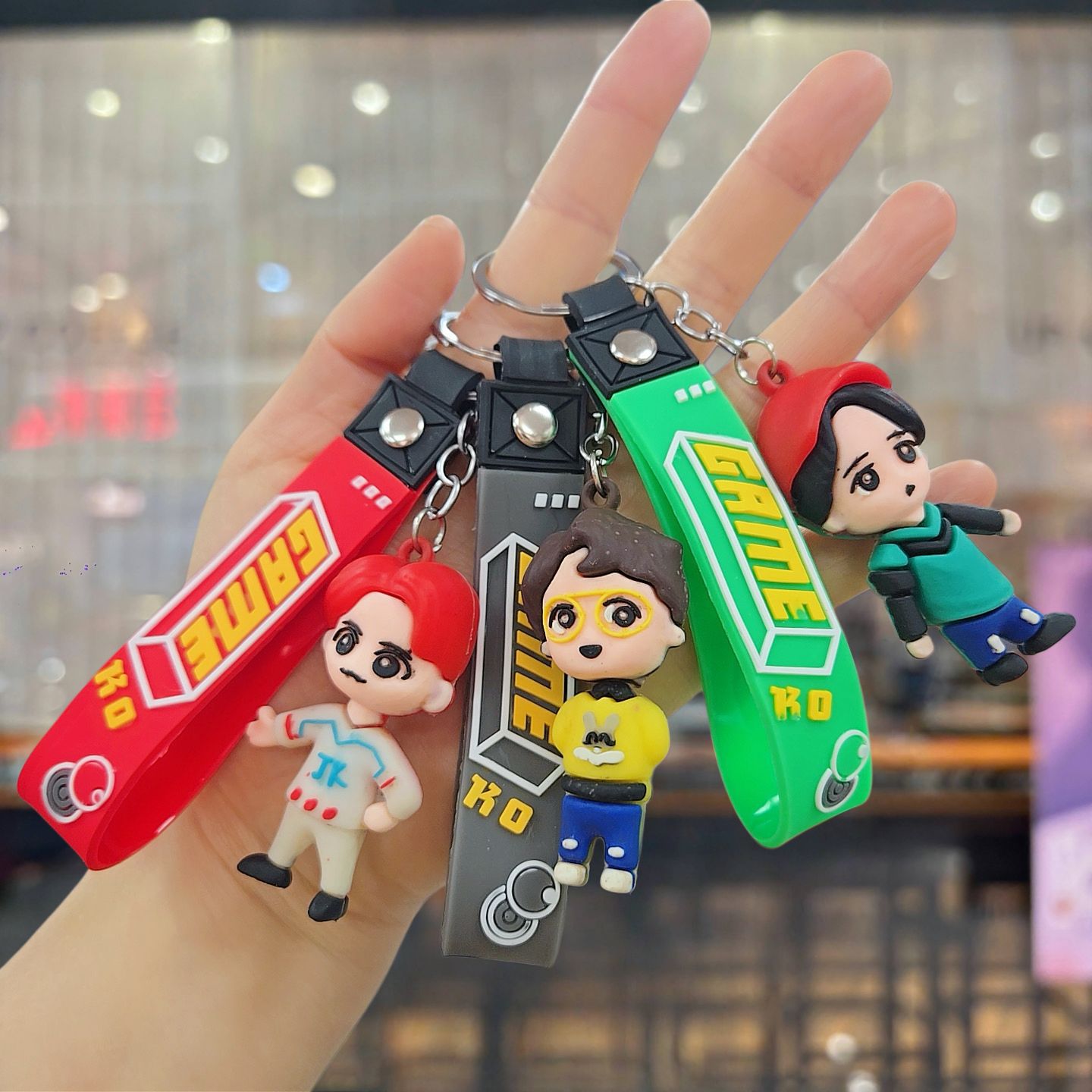 2026 New Popular K-Pop Groups Cute Keychain