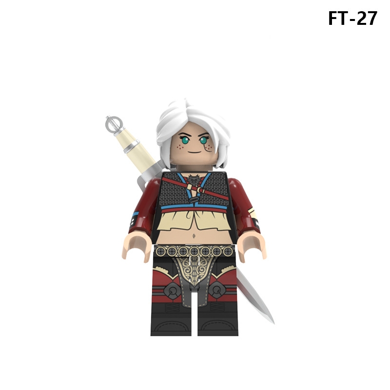 2026 New The Witcher Figure Building Blocks