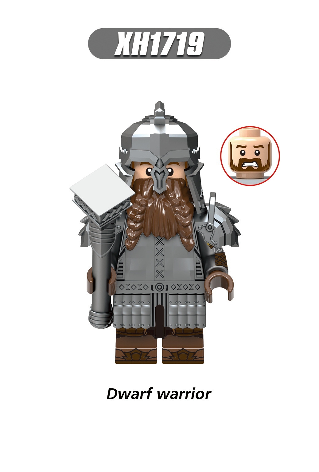 2026 New The Lord of the Rings Dwarf Warriors Figure Building Blocks