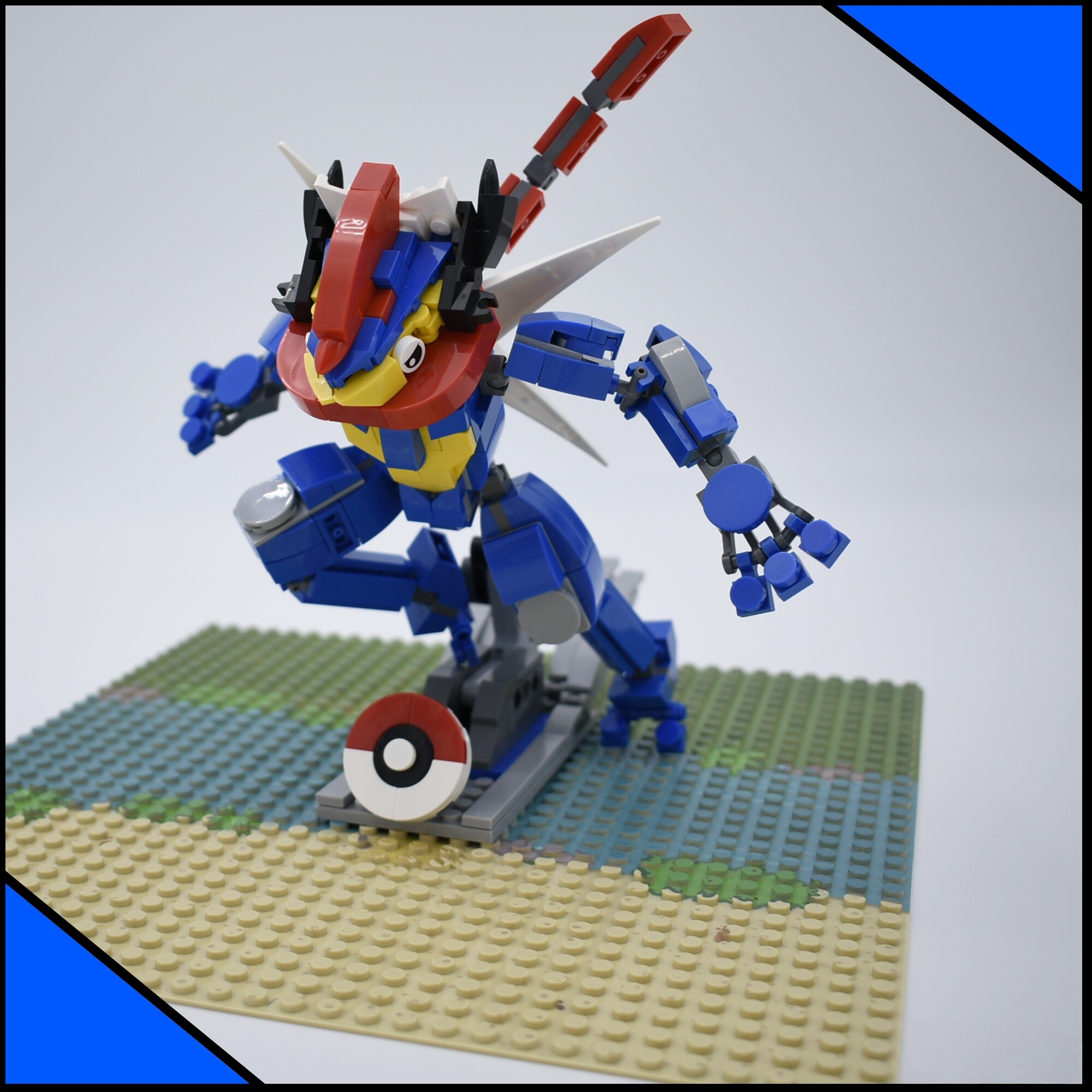 Pokemon Greninja Figure Building Blocks