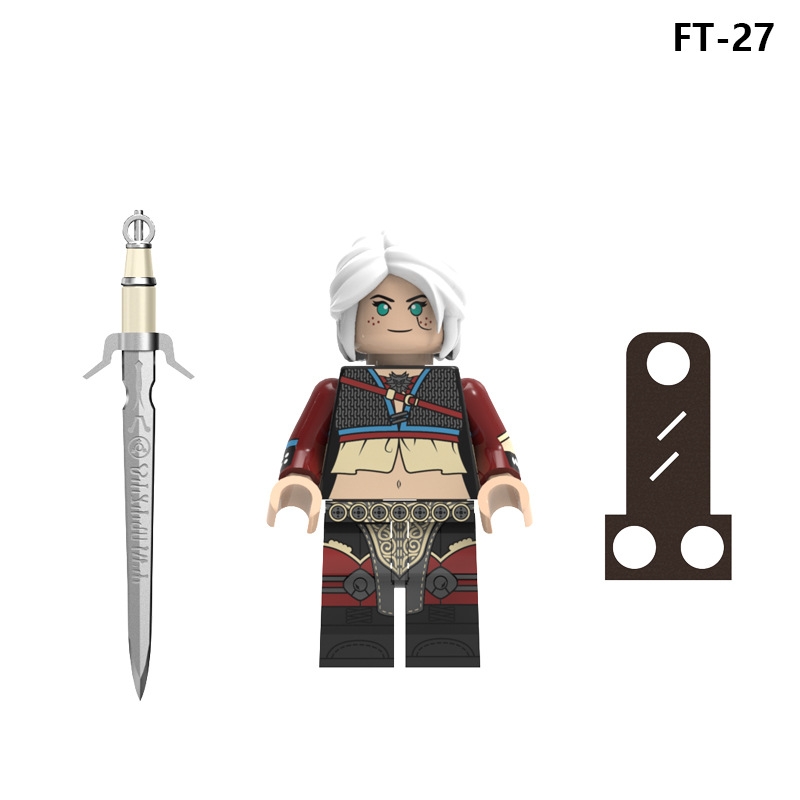 2026 New The Witcher Figure Building Blocks