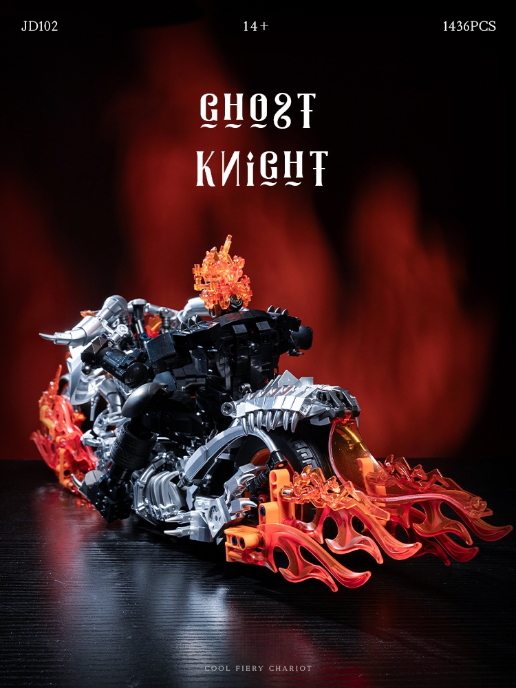 Ghost Rider Figure Building Blocks