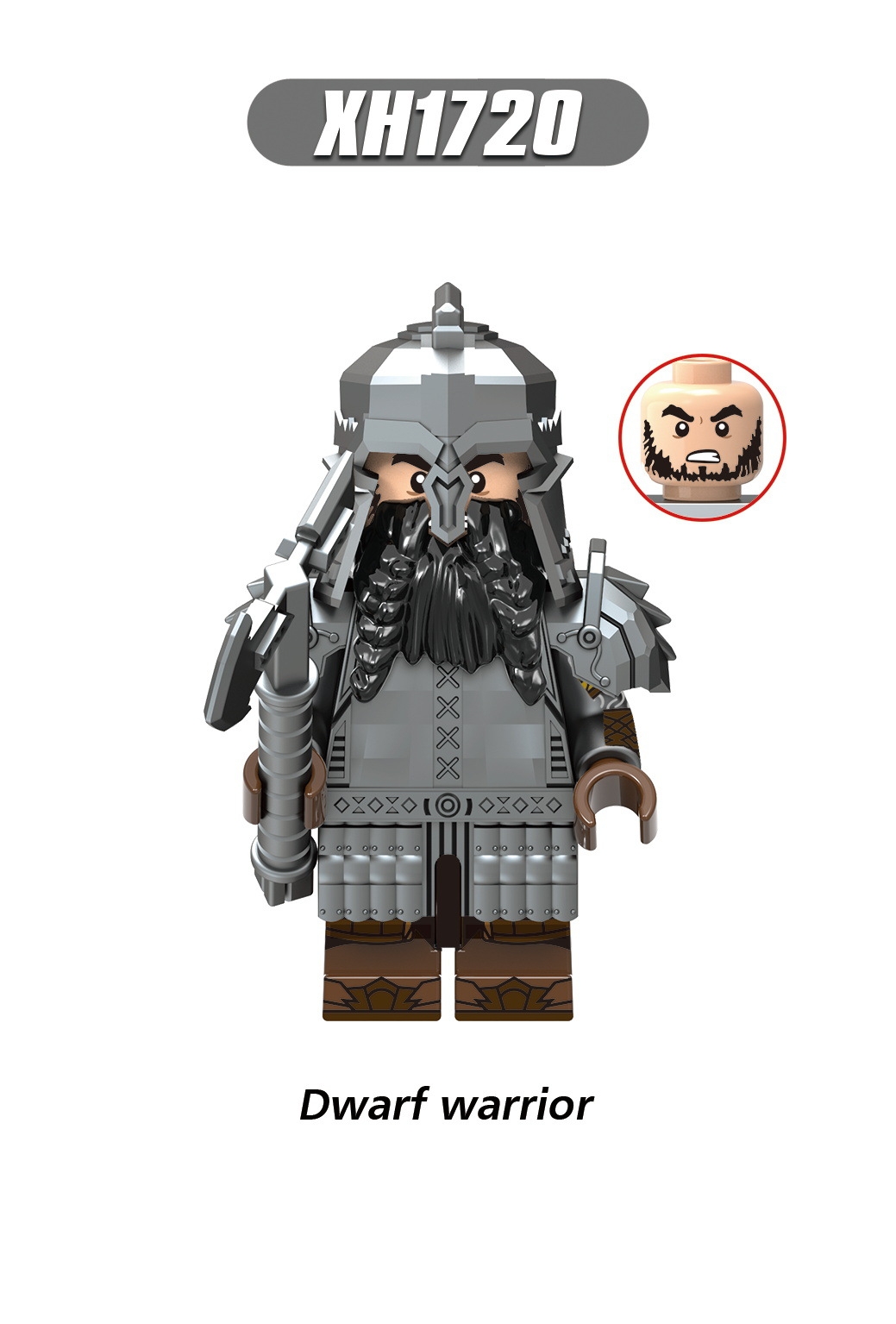 2026 New The Lord of the Rings Dwarf Warriors Figure Building Blocks