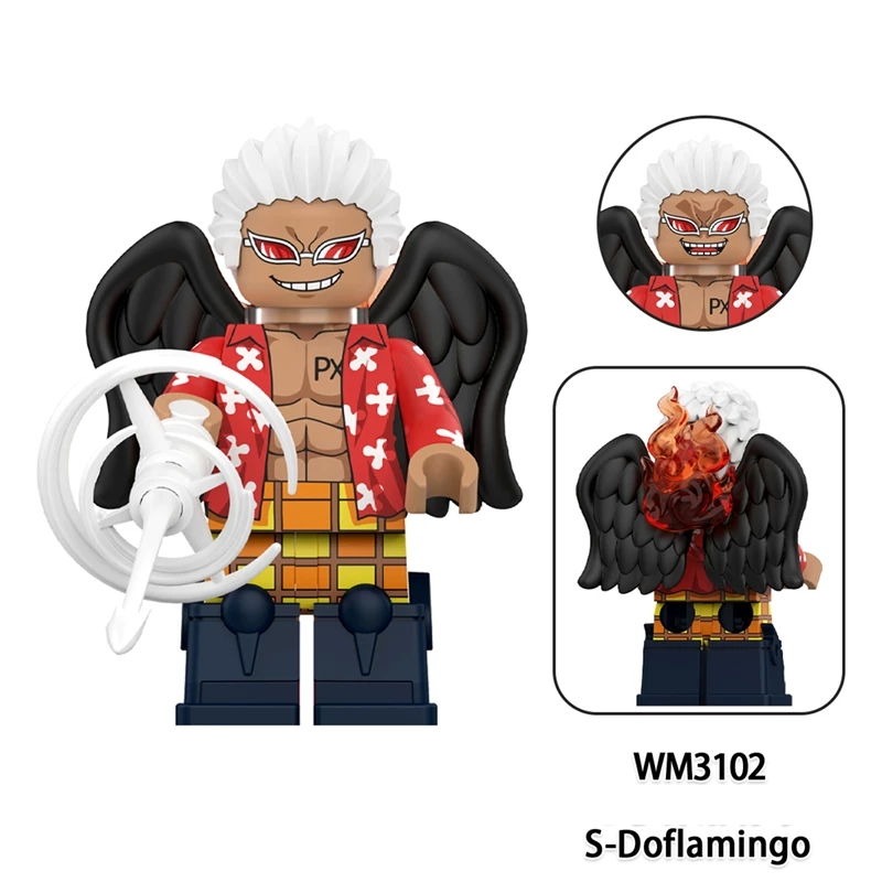 2026 New One Piece Figure Building Blocks