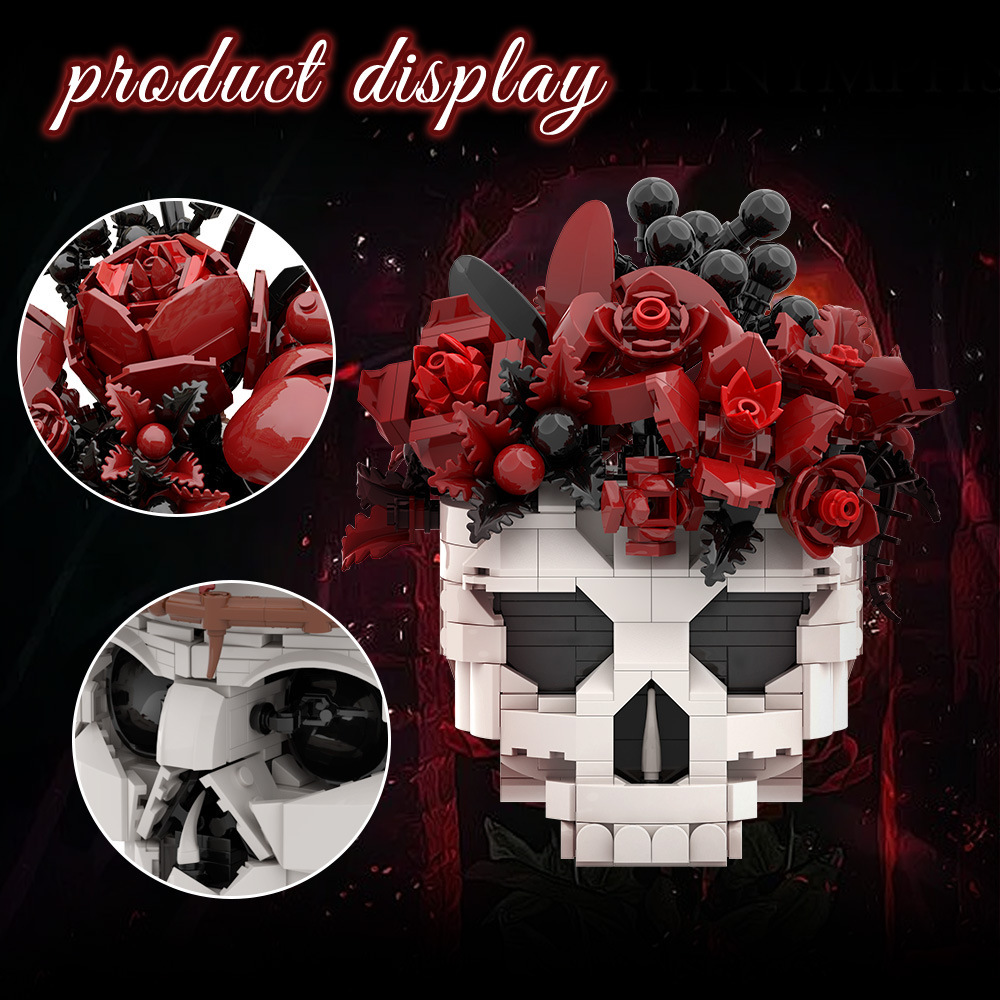 🌹Gothic Rose Limited Edition Building Block Set