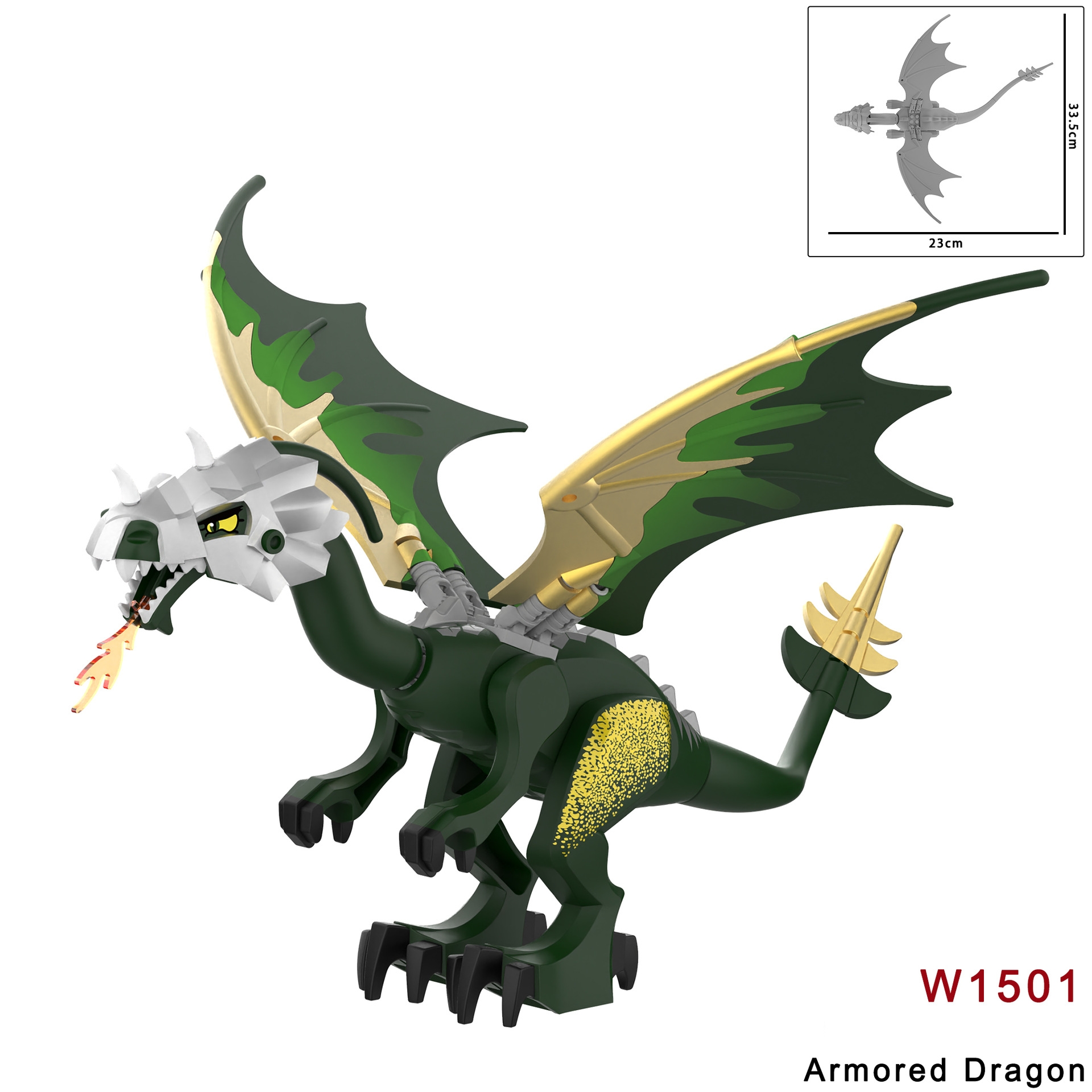 2026 Giant Dragon Figure Building Blocks