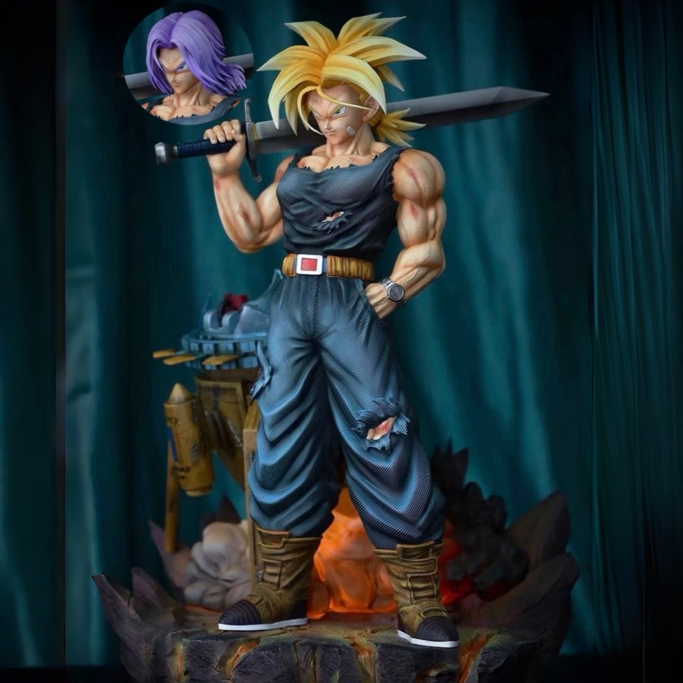 Dragon Ball Z Future Trunks Statue