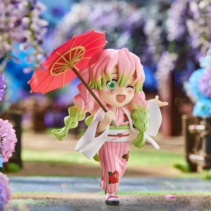 Demon Slayer Mini-Chara Rainy Season Figures 6pcs