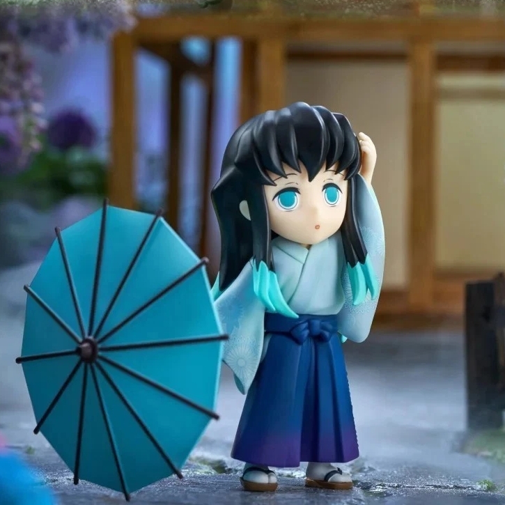 Demon Slayer Mini-Chara Rainy Season Figures 6pcs