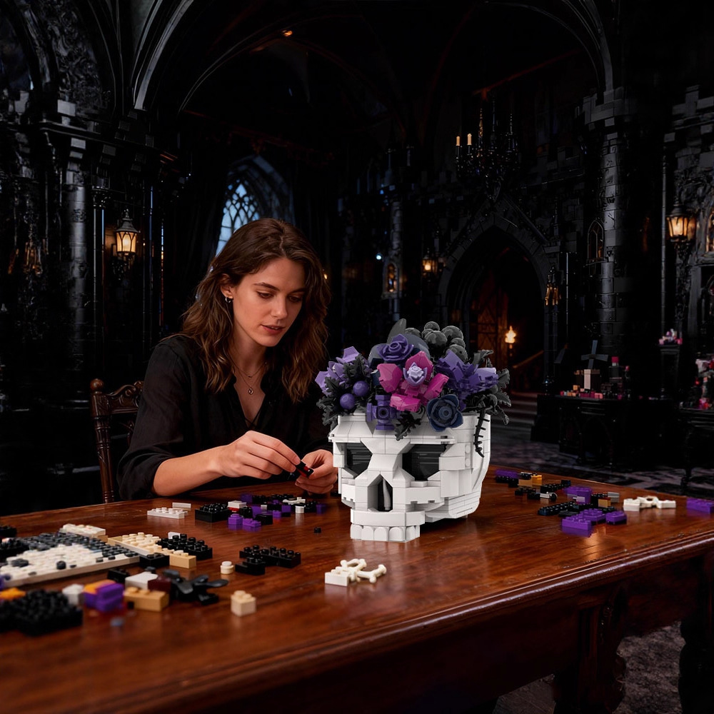 🌹Gothic Rose Limited Edition Building Block Set