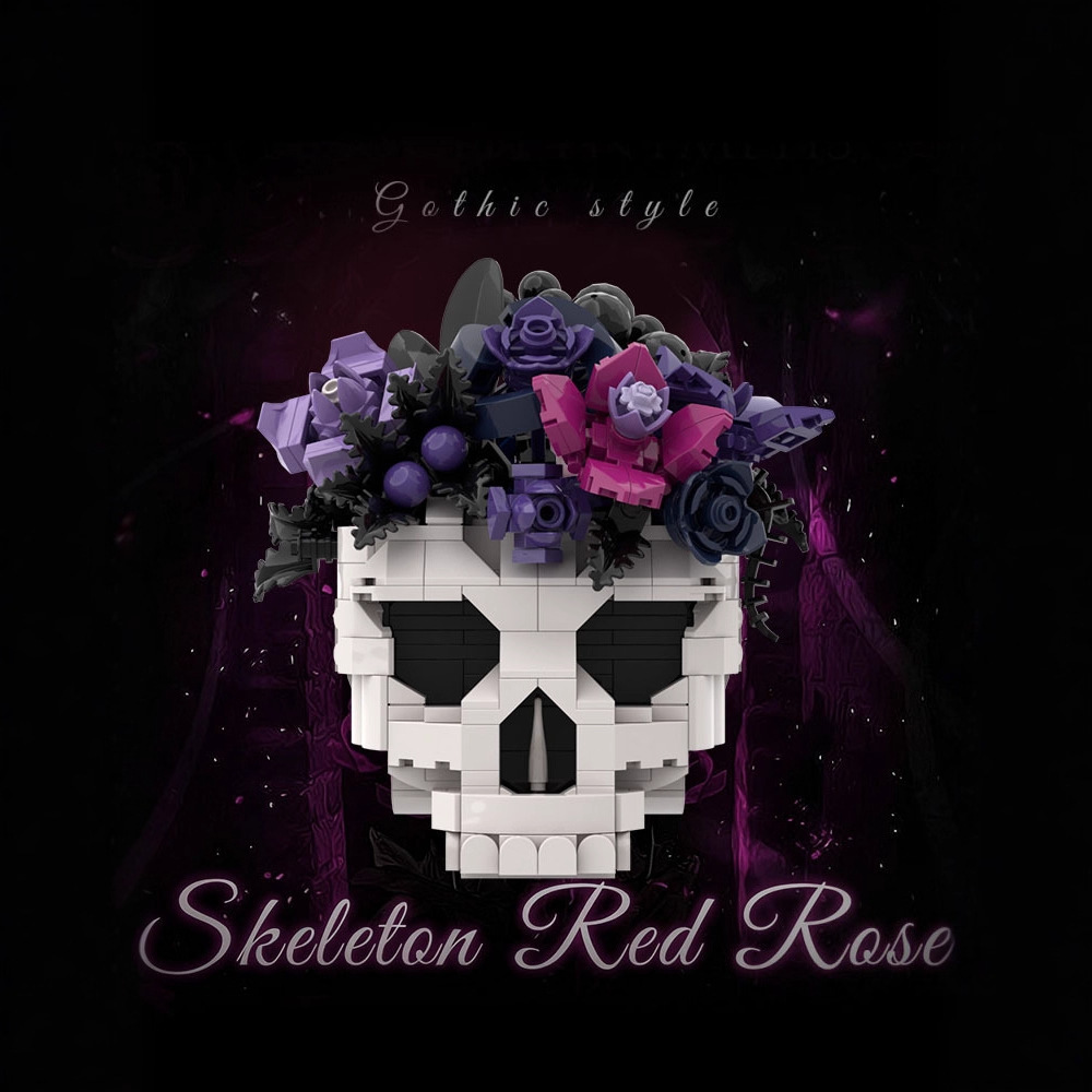🌹Gothic Rose Limited Edition Building Block Set