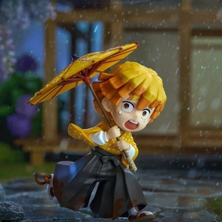 Demon Slayer Mini-Chara Rainy Season Figures 6pcs