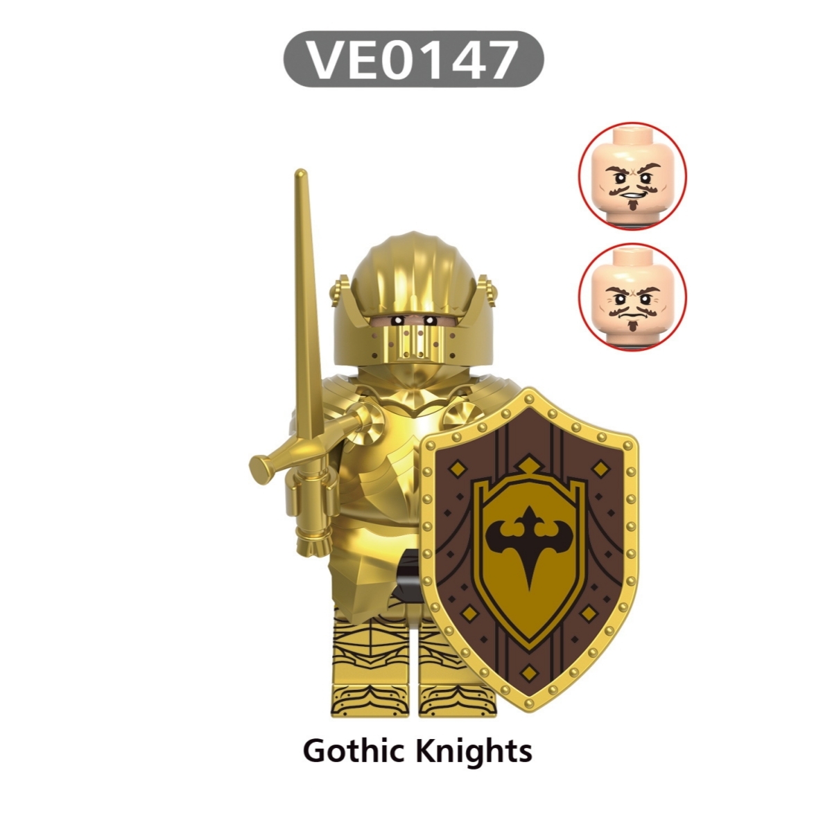 2026 New Middle Ages Knights  Figure Building Blocks