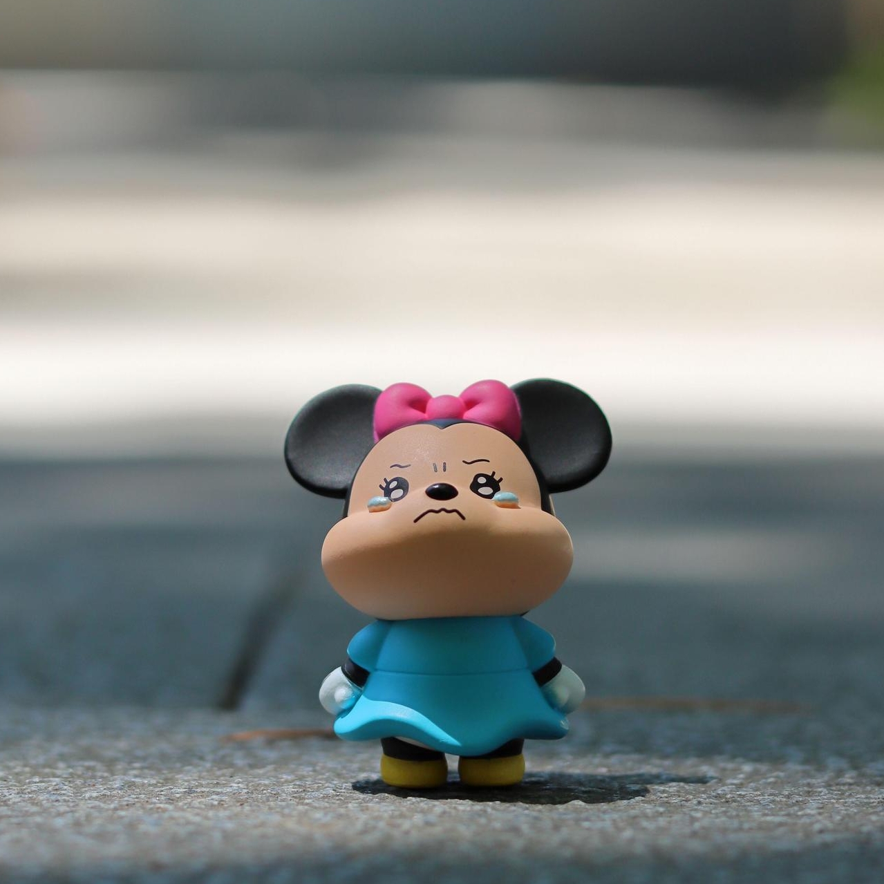 Popular Cartoon Series: Hold Back Your Tears Cute Figure