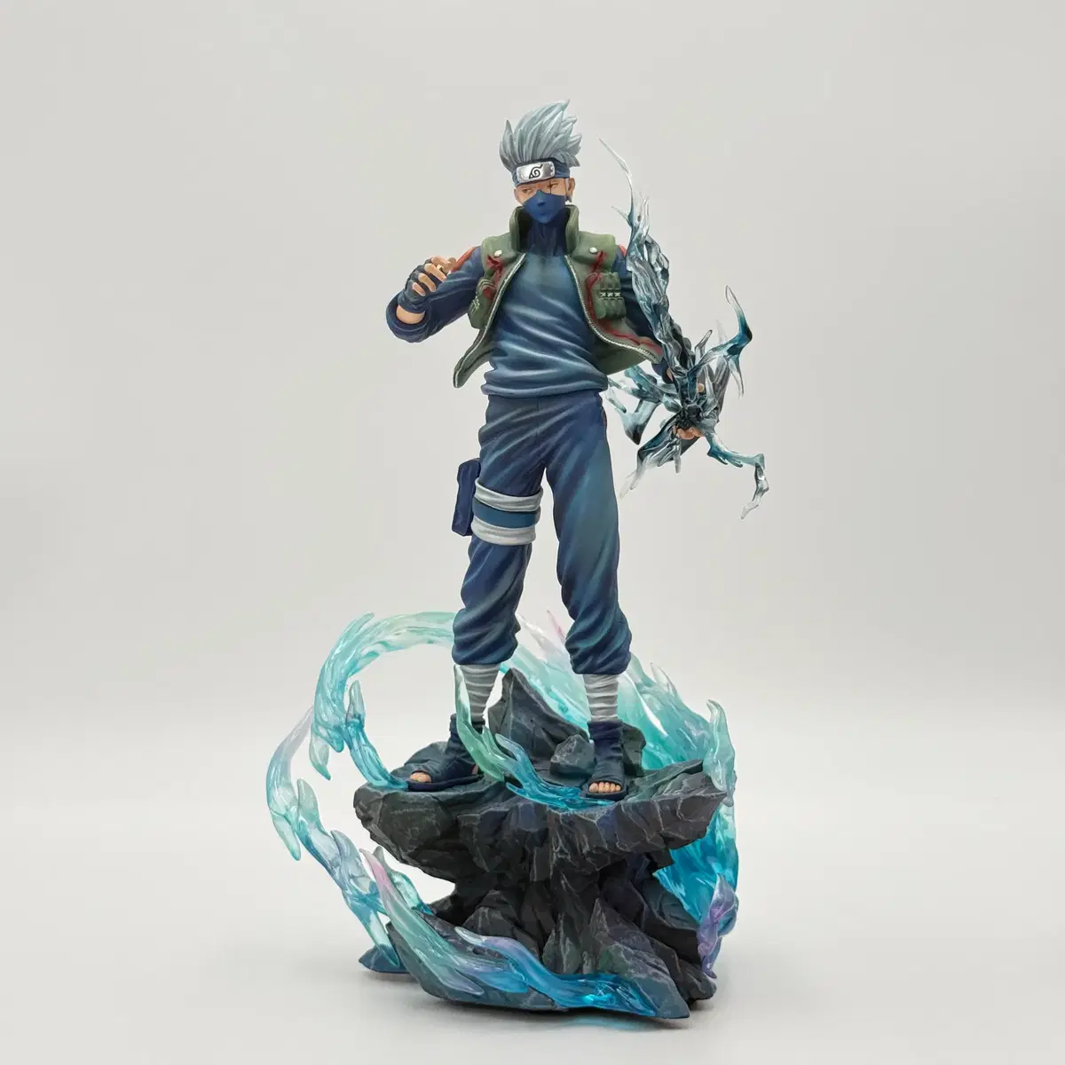 Naruto Kakashi Hatake Raikiri Statue