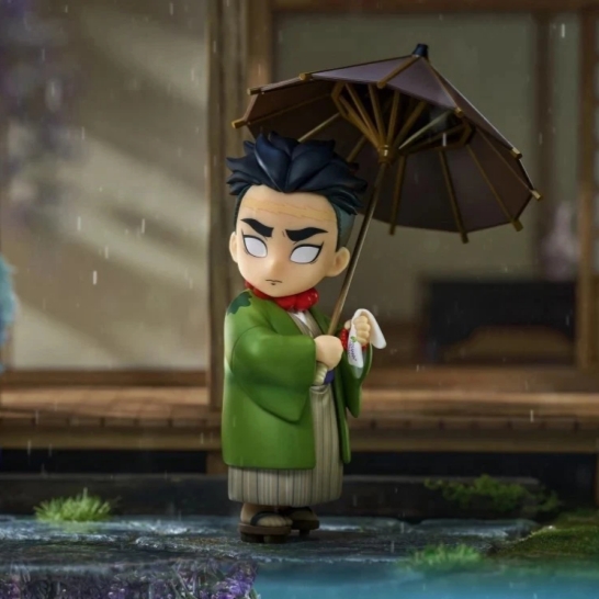 Demon Slayer Mini-Chara Rainy Season Figures 6pcs