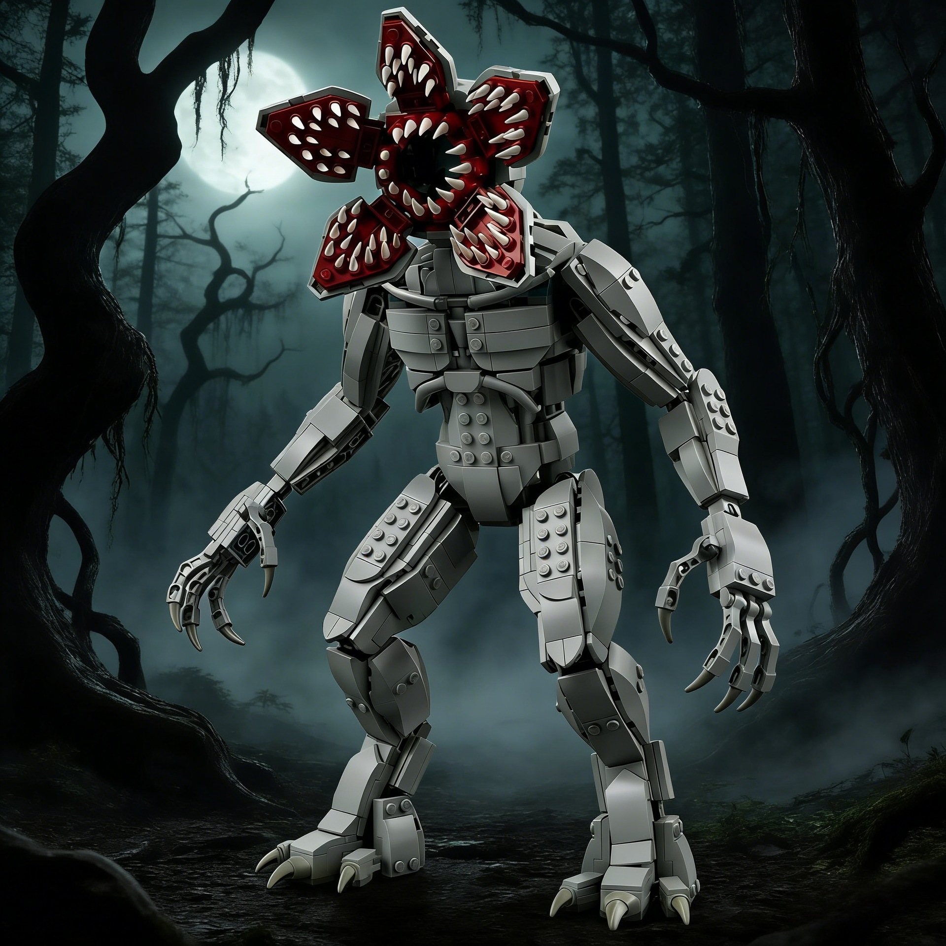 Stranger Things Demogorgons Figure Building Blocks